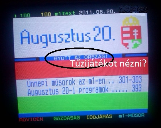 Teletext huszárkodik
 
