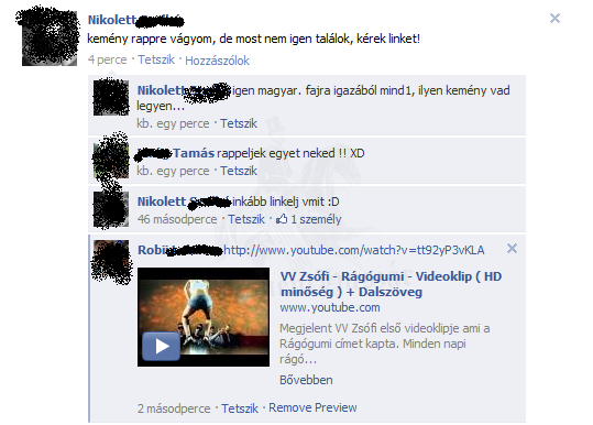 kemény rap... :)
 
