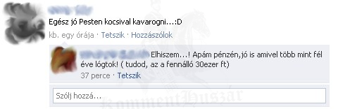 A pénz nem boldogít... De a jó barátság alapja a pontos elszámolás.
 
