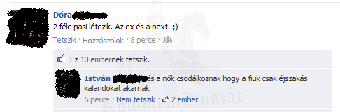 egyéjszakás :D
 
