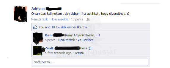 Terrorista szerelem:D
 

