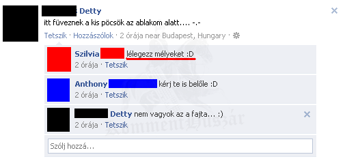 Az ablak alatt tolják
 

