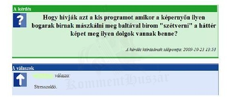 Stresszoldó program
 
