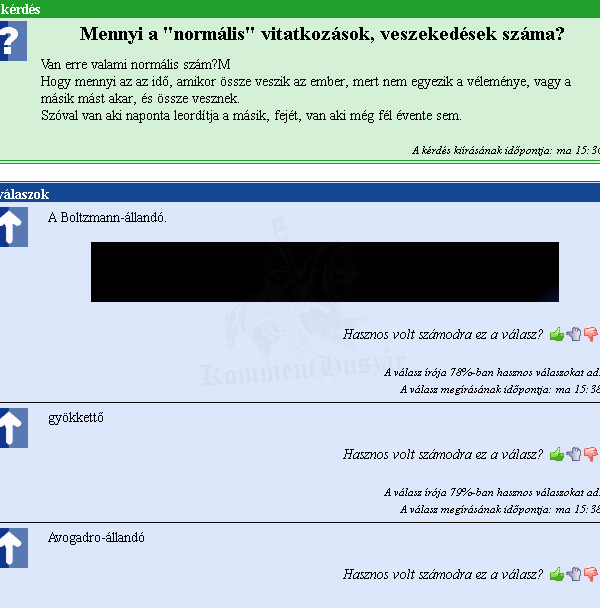 Normális vitatkozások xD
 
