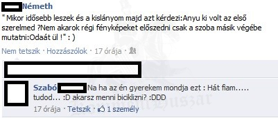 Ha az én gyerekem majd ezt kérdezi...
 
