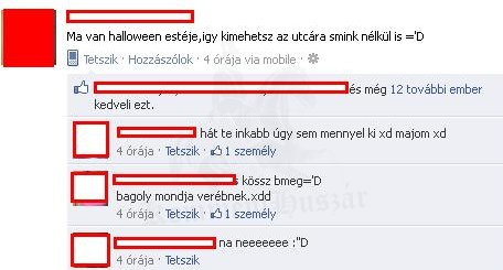 Haloween bölcsesség Kazinczy-díjas válasszal :)
 
