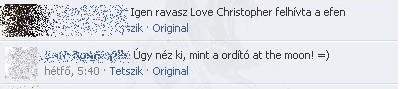 Facebook forditás.
 
