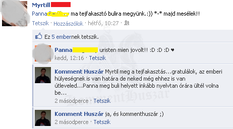 Tejfakasztó buli...
 
