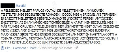 Egy magyar szappanopera kezdete...
 
