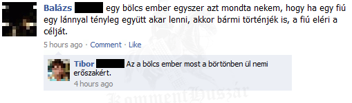 Egy bölcs ember
 
