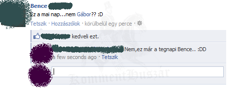 Ez már a tegnapi nap
 
