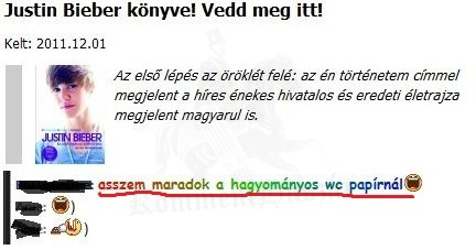 Justin Bieber könyve! Vedd meg itt!
 
