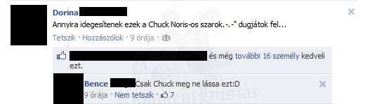 Csak Chuck meg ne lássa!
 
