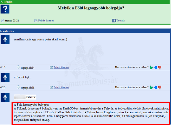 Melyik a Föld legnagyobb bolygója?
 
