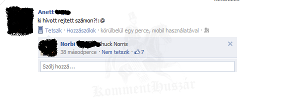 Chuck Norris again
 
