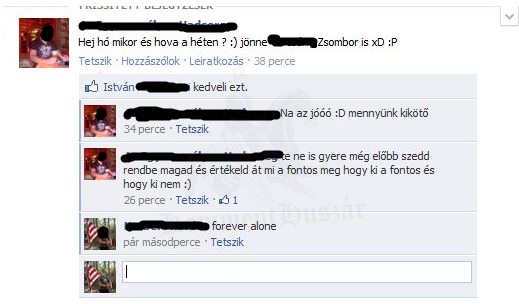 Forever alone
 
