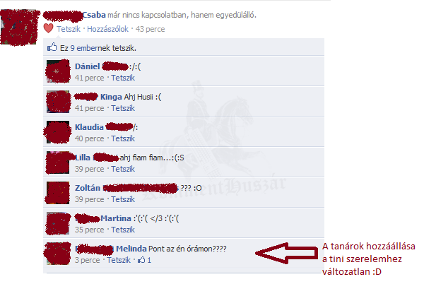 Szakítás..... ÓRÁN!!
 
