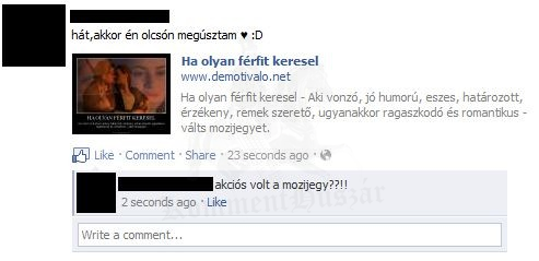 A jó pasik moziba mentek...
 
