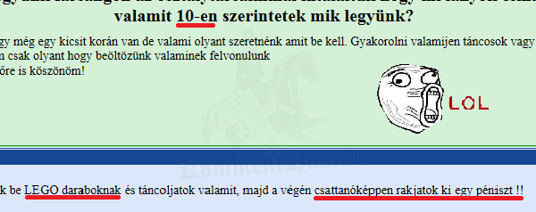 Minek öltözzek be?
 
