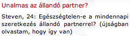 Egészségtelen...
 
