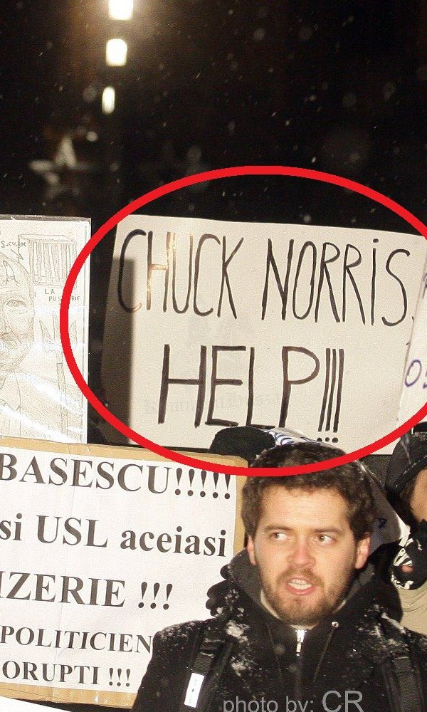 Romániai tüntetések :D 
 
