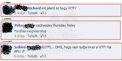 wednesday thursday friday
 
