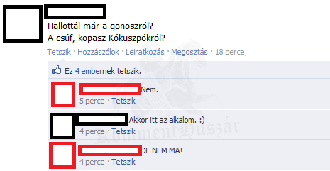 DE NEM MA!
 
