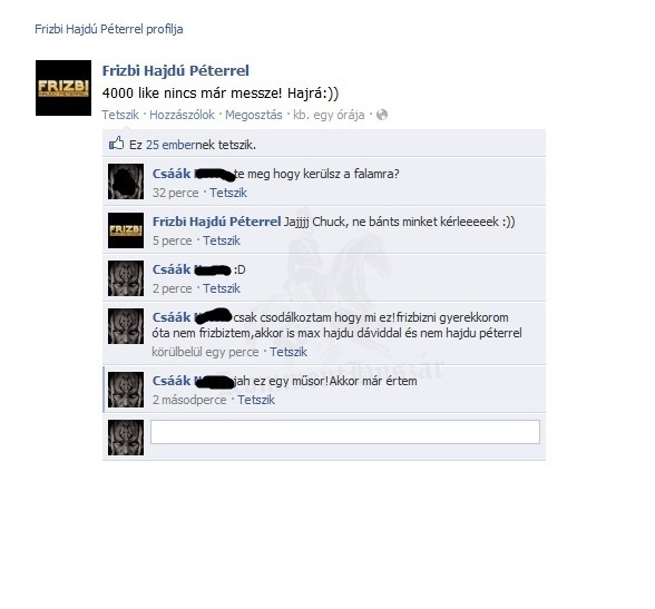 Frizbi Hajdu Dáviddal
 
