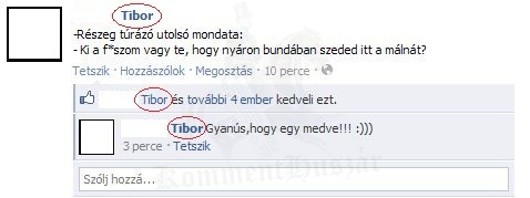 Önlájkoló Nyilvánvaló Kapitány 
 
