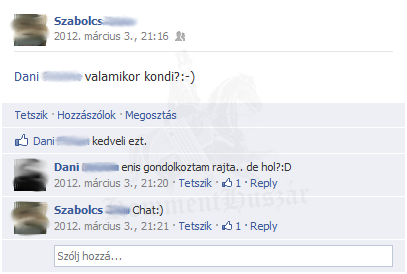 Modern társadalom - már a neten gyúrnak
 
