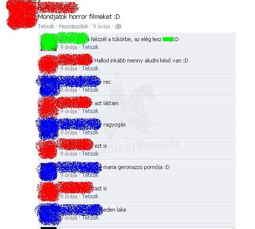 Mondjatok horror filmet!
 
