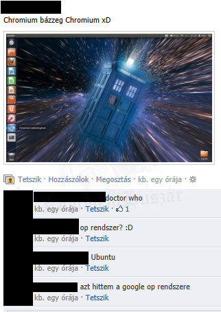 Doctor Who VS Google Chrome
 
