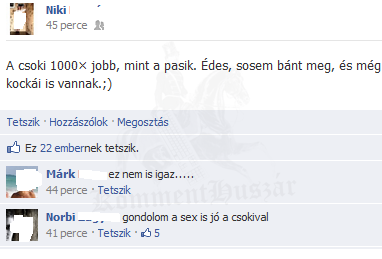 Csoki jobb mint a pasi?
 
