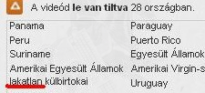 Youtube fail-lakatlan helyen minek letiltani egy videót?
 

