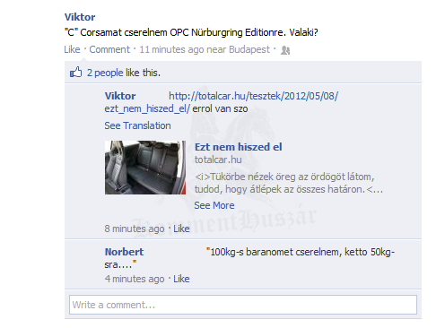 Csere :-)
 

