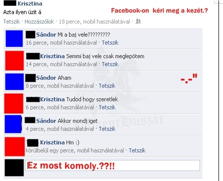 Már tényleg minden a Facebook-on történik.?!!
 
