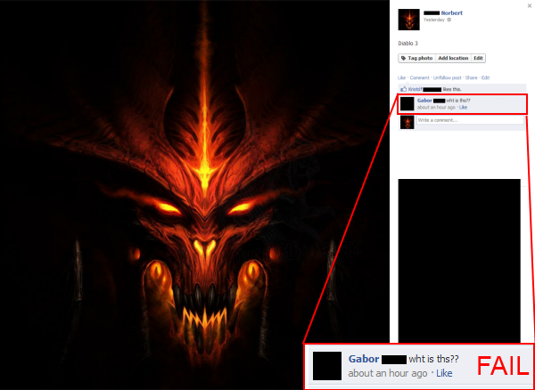 Mi az a Diablo 3 + angol helyesírás fail
 
