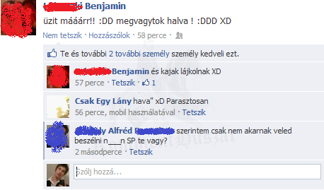 Nem akarnak vele beszélni
 
