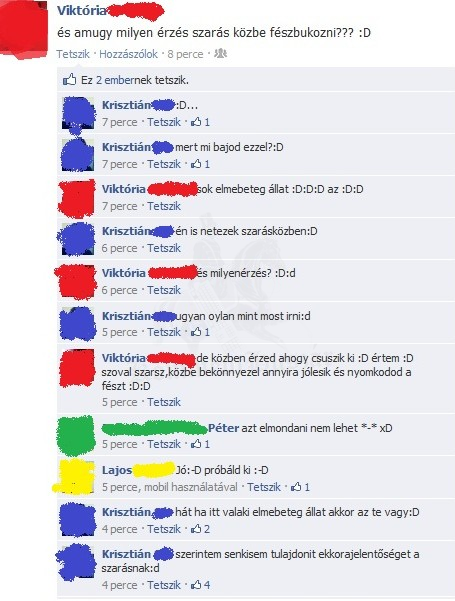 Facebook szarás
 

