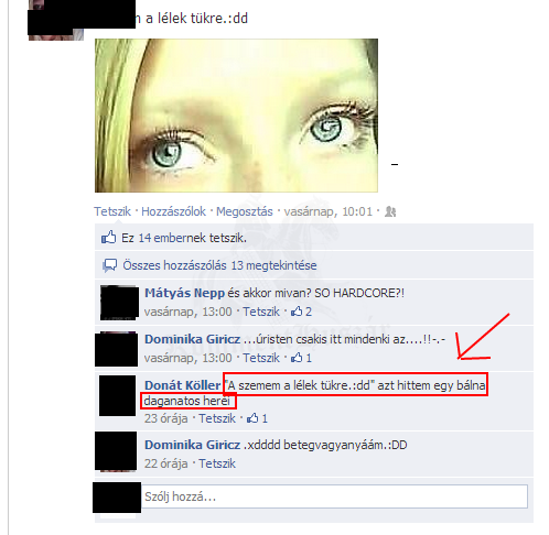 A szem a lélek tükre...
 
