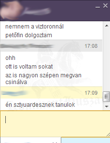 Még jó, hogy ott nem kell írni tudni :D
 
