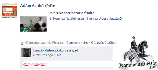 Miért kapott 6-ot a fradi?
 
