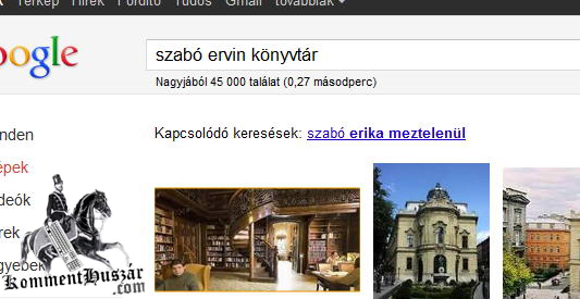 Google huszárkodik
 
